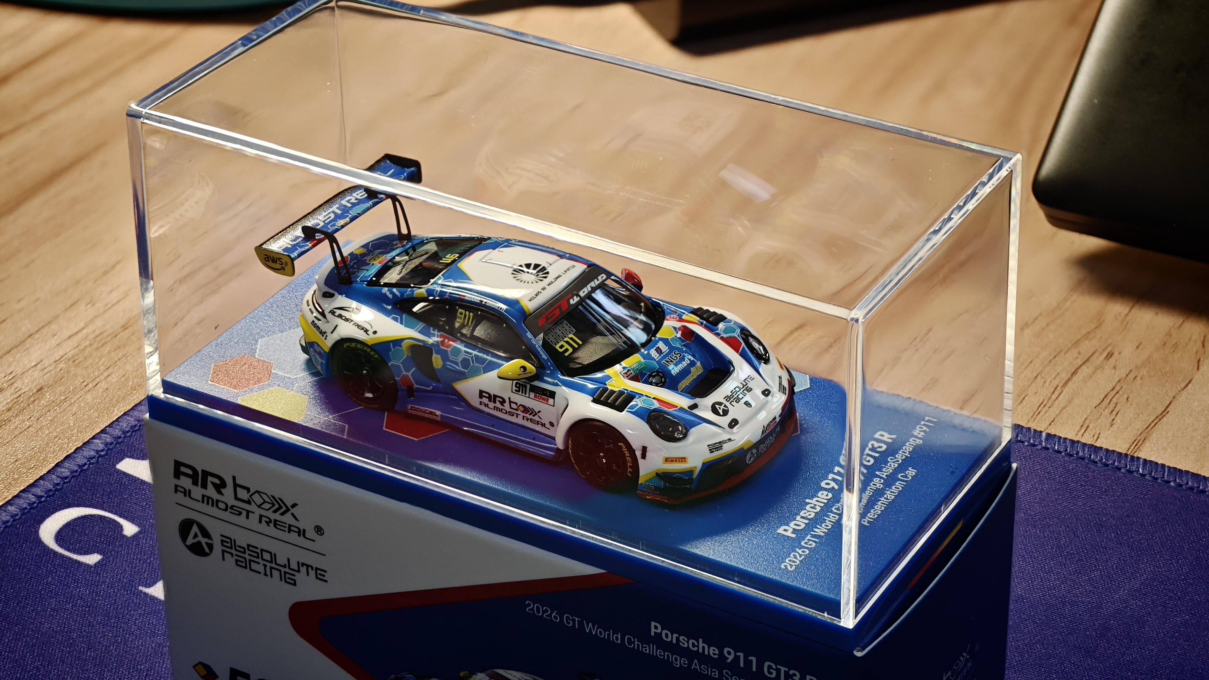 三大厂保时捷911 GT3 R对比｜MINI GT、AR BOX、TH怎么选？ · 图片 8