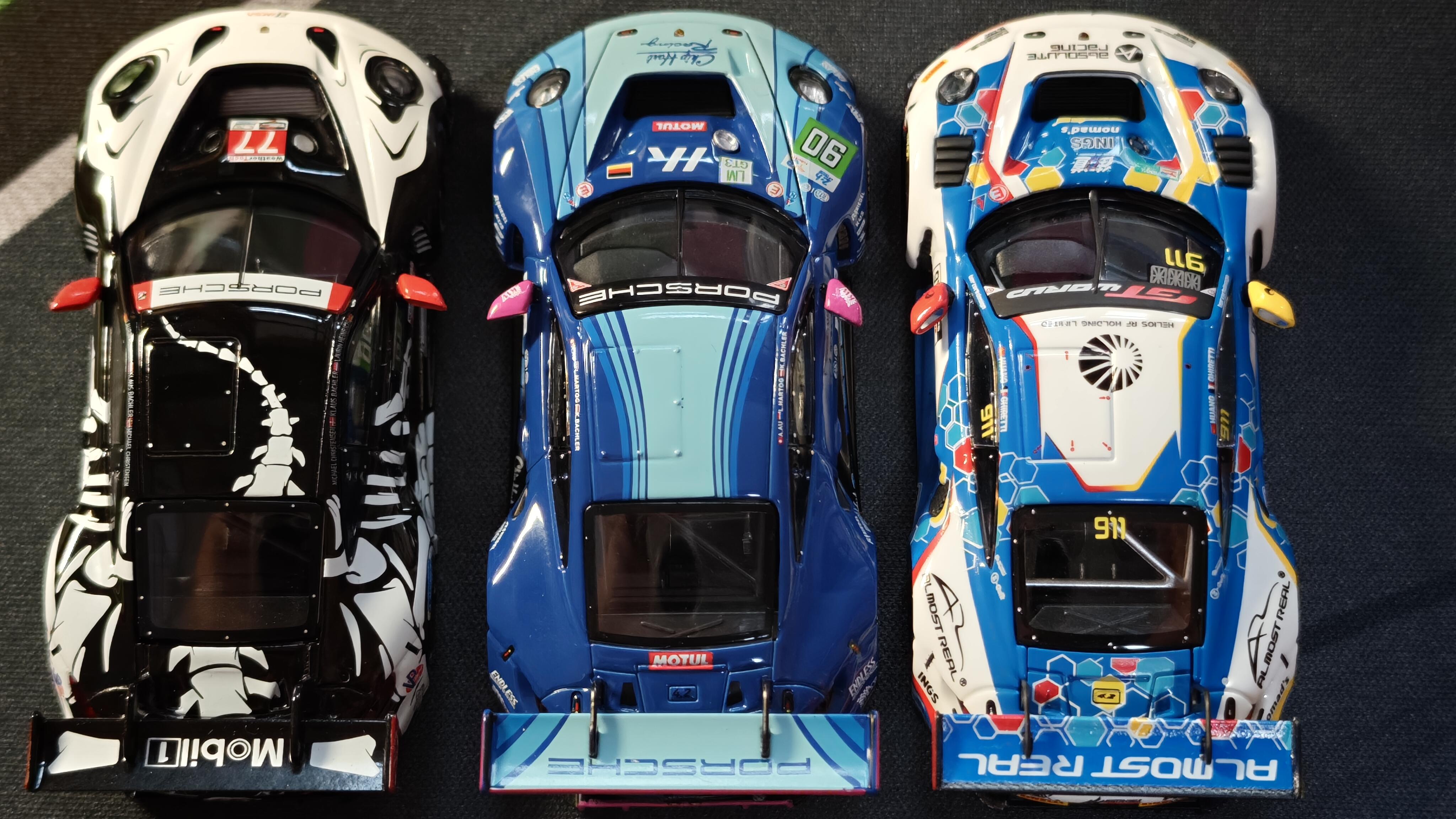三大厂保时捷911 GT3 R对比｜MINI GT、AR BOX、TH怎么选？ · 图片 9