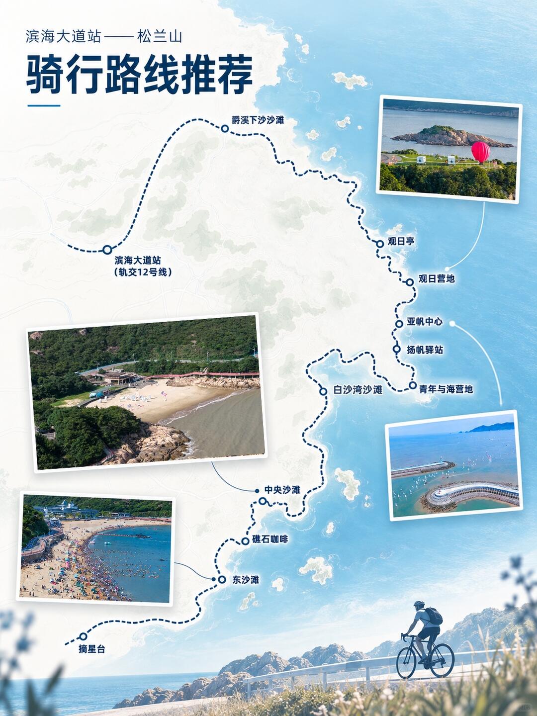 宁波12号线跨海骑行｜松兰山一日游攻略 · 图片 4