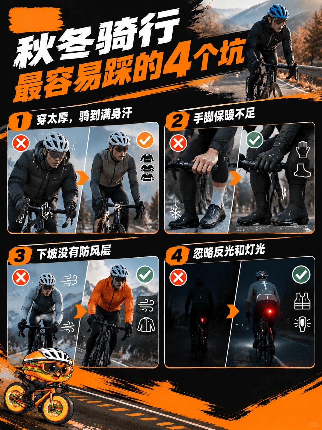 秋冬骑行不挨冻！这几件装备真的很重要🔥 · 图片 5