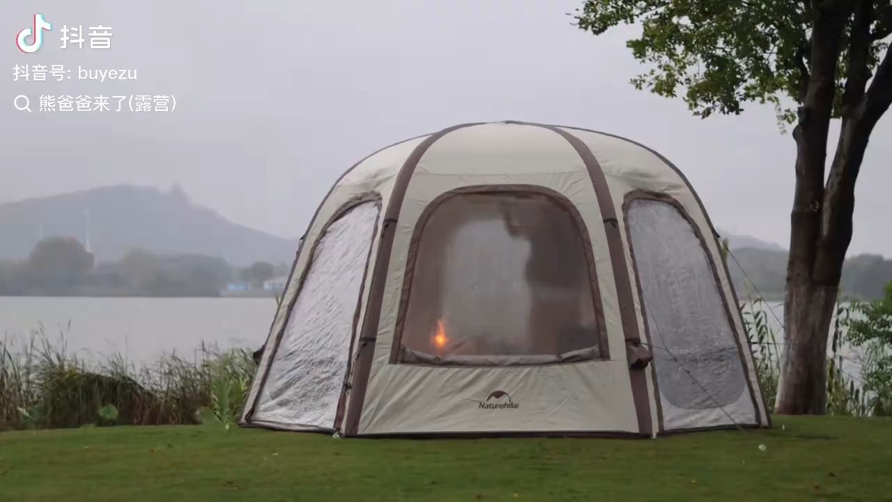 ⛺ 雨中露营｜有人等雨停，有人偏偏喜欢下雨天