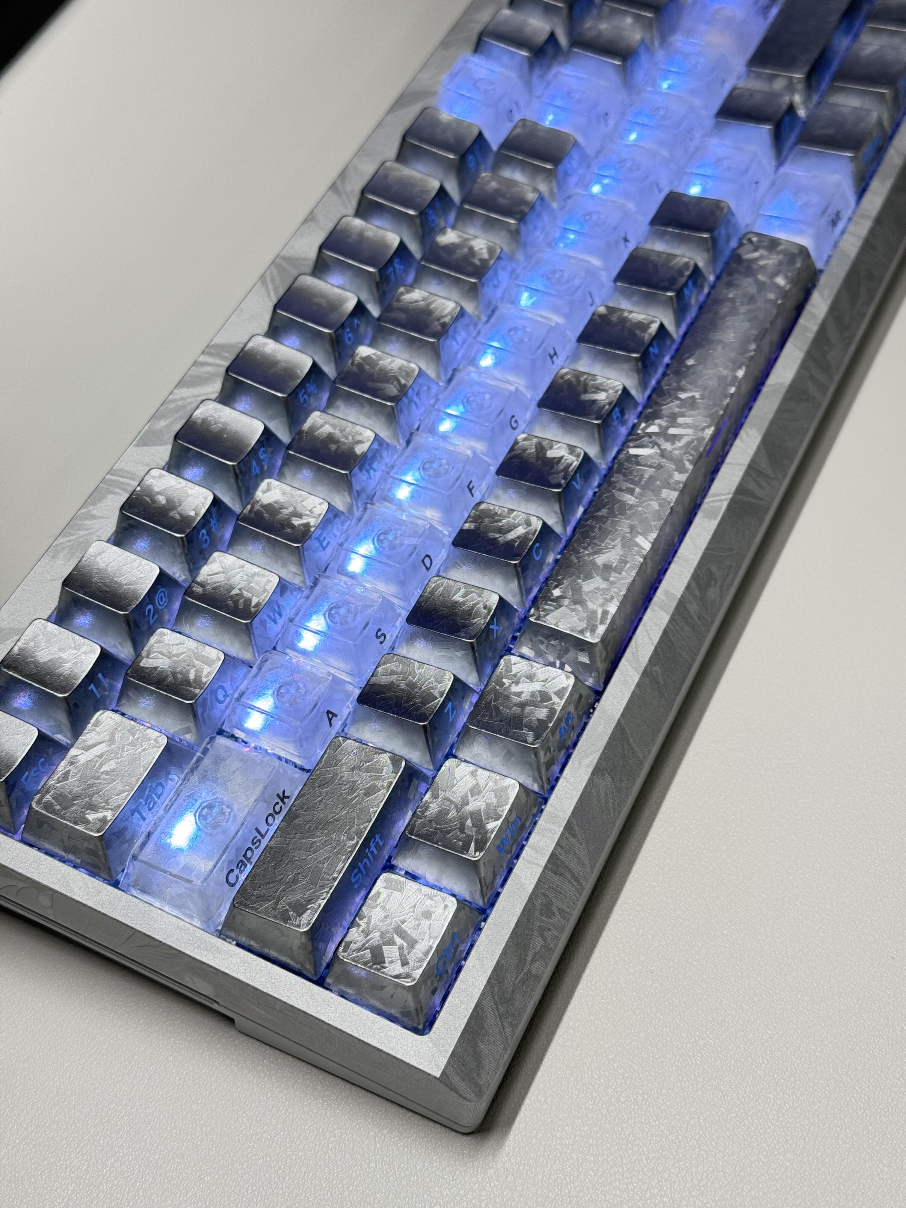 银色机械感拉满｜Wooting 60HE V2客制化方案 · 图片 4