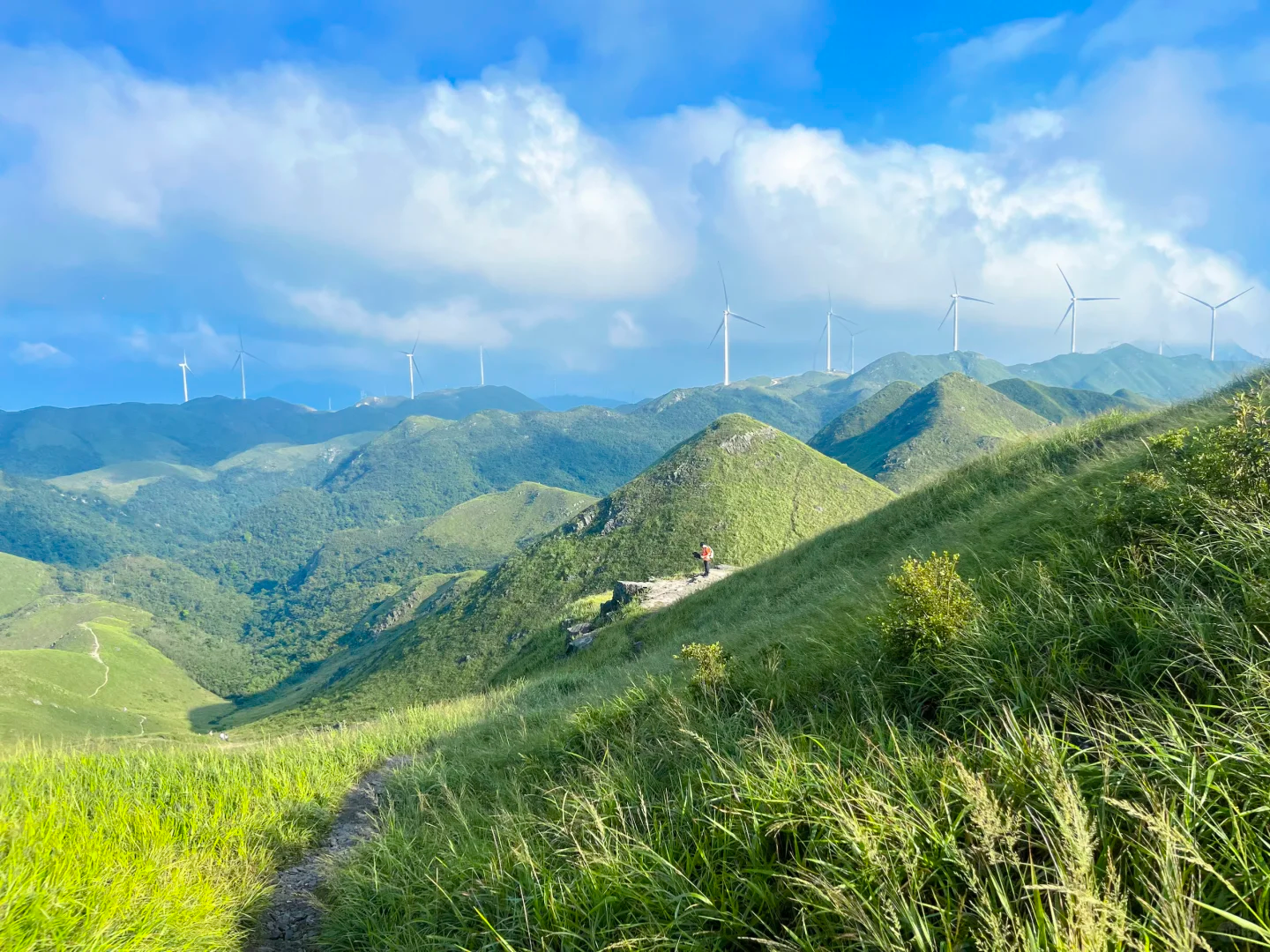 韶关大布⛰️ 草甸 · 风车 · 断崖 · 图片 7
