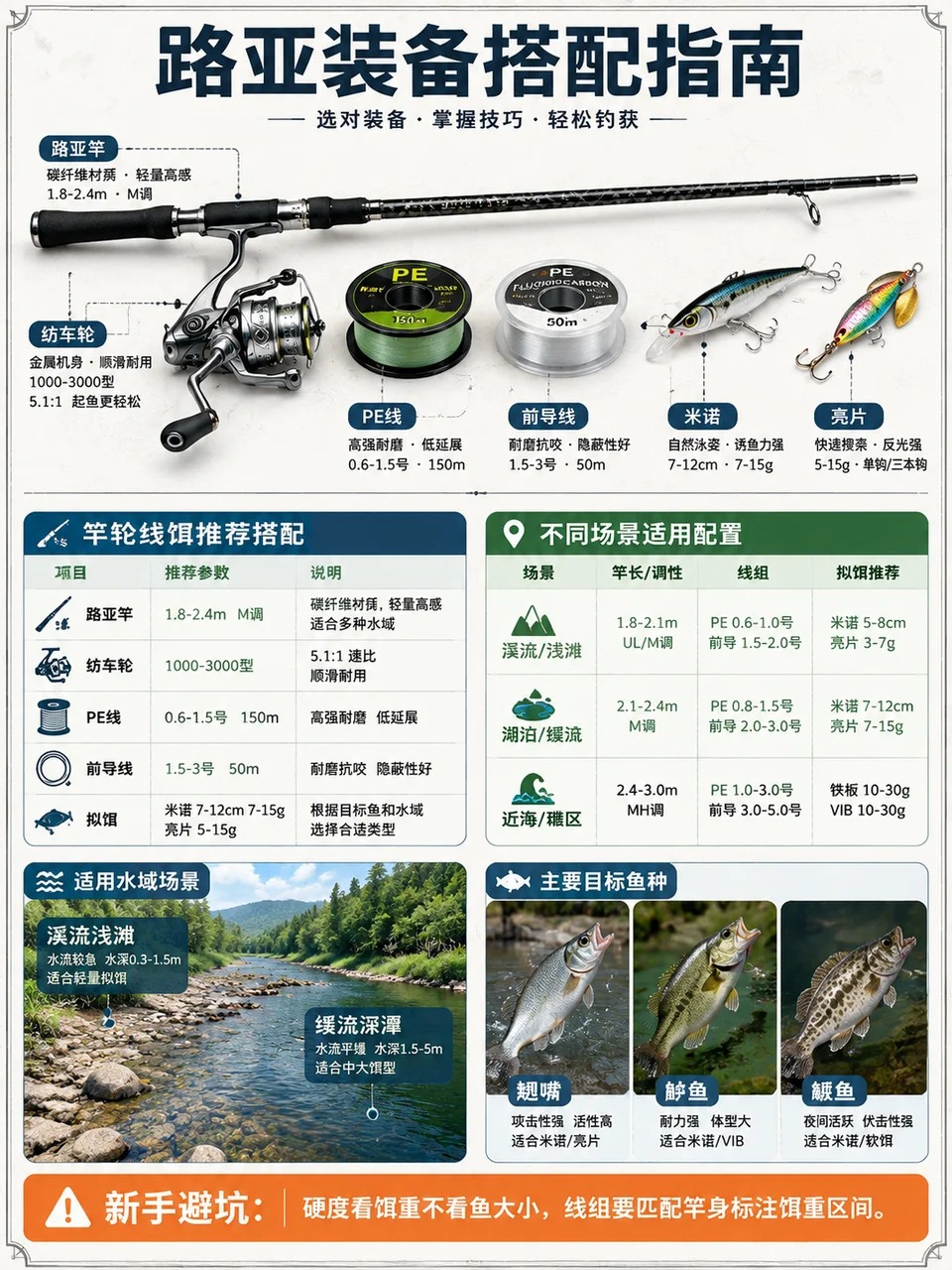 1000元内路亚装备怎么配？ · 图片 2