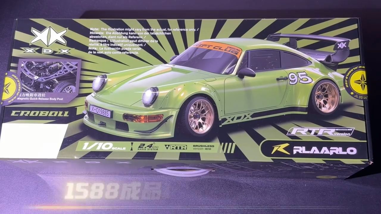 后驱RC漂移车卷疯了！1588就能整车到手？