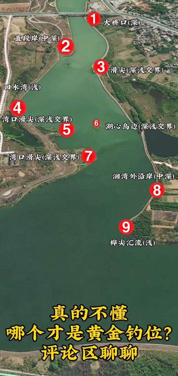 🎣 9个钓位，9种鱼情！高手都抢着坐哪一号？