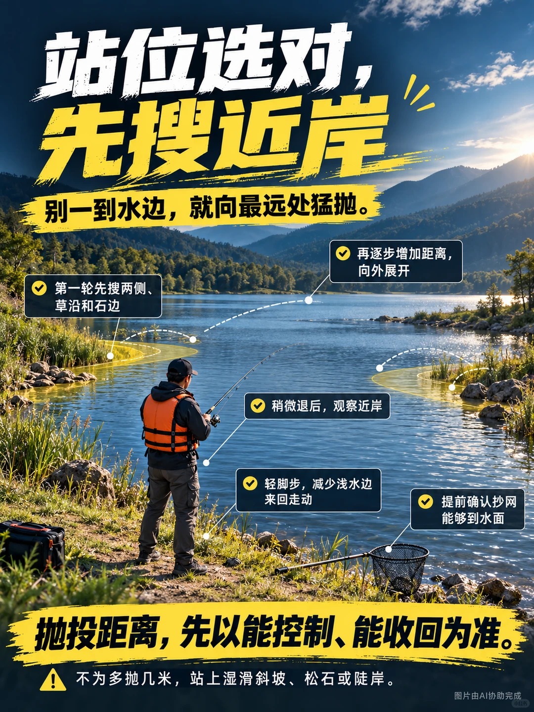 路亚新手钓点攻略｜先找鱼，再让鱼咬饵🎣 · 图片 8