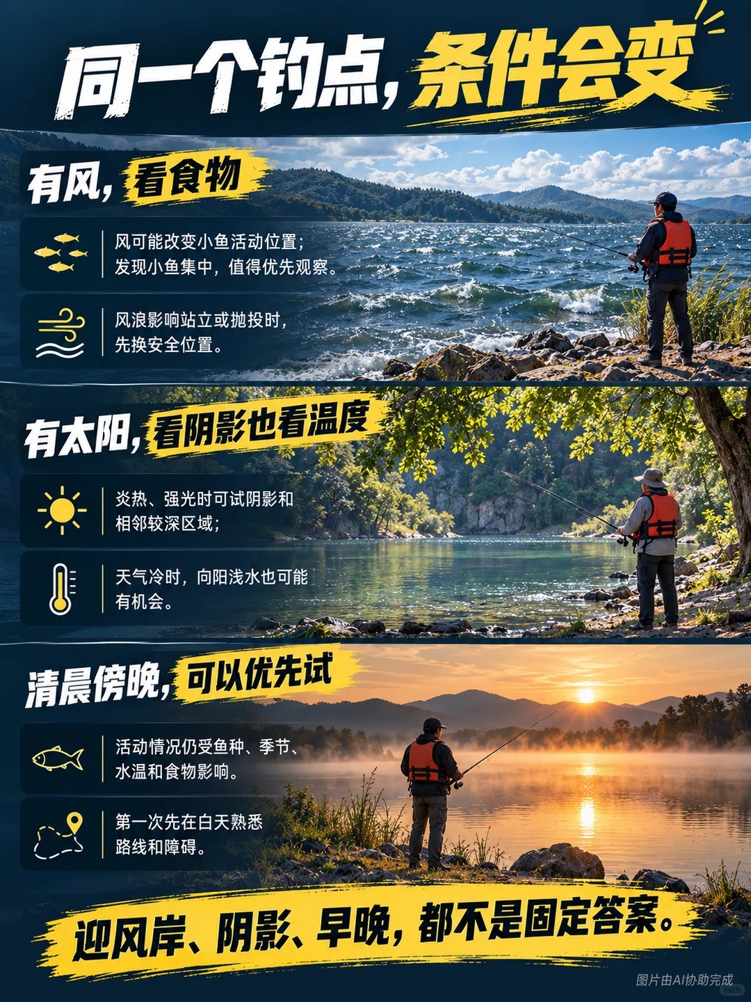 路亚新手钓点攻略｜先找鱼，再让鱼咬饵🎣 · 图片 7