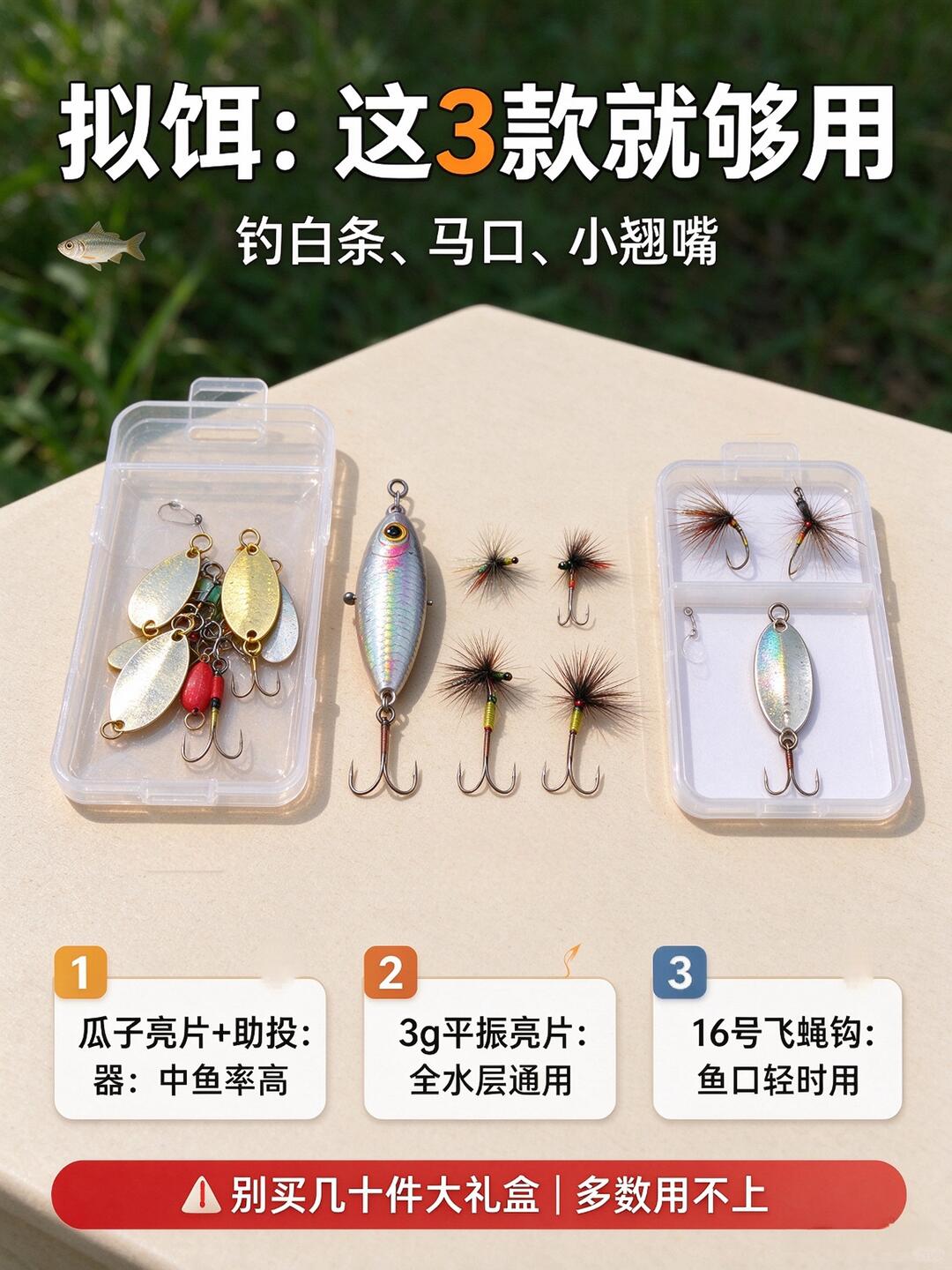 第一次玩路亚｜新手装备别乱买！200元入门方案直接抄作业 · 图片 5