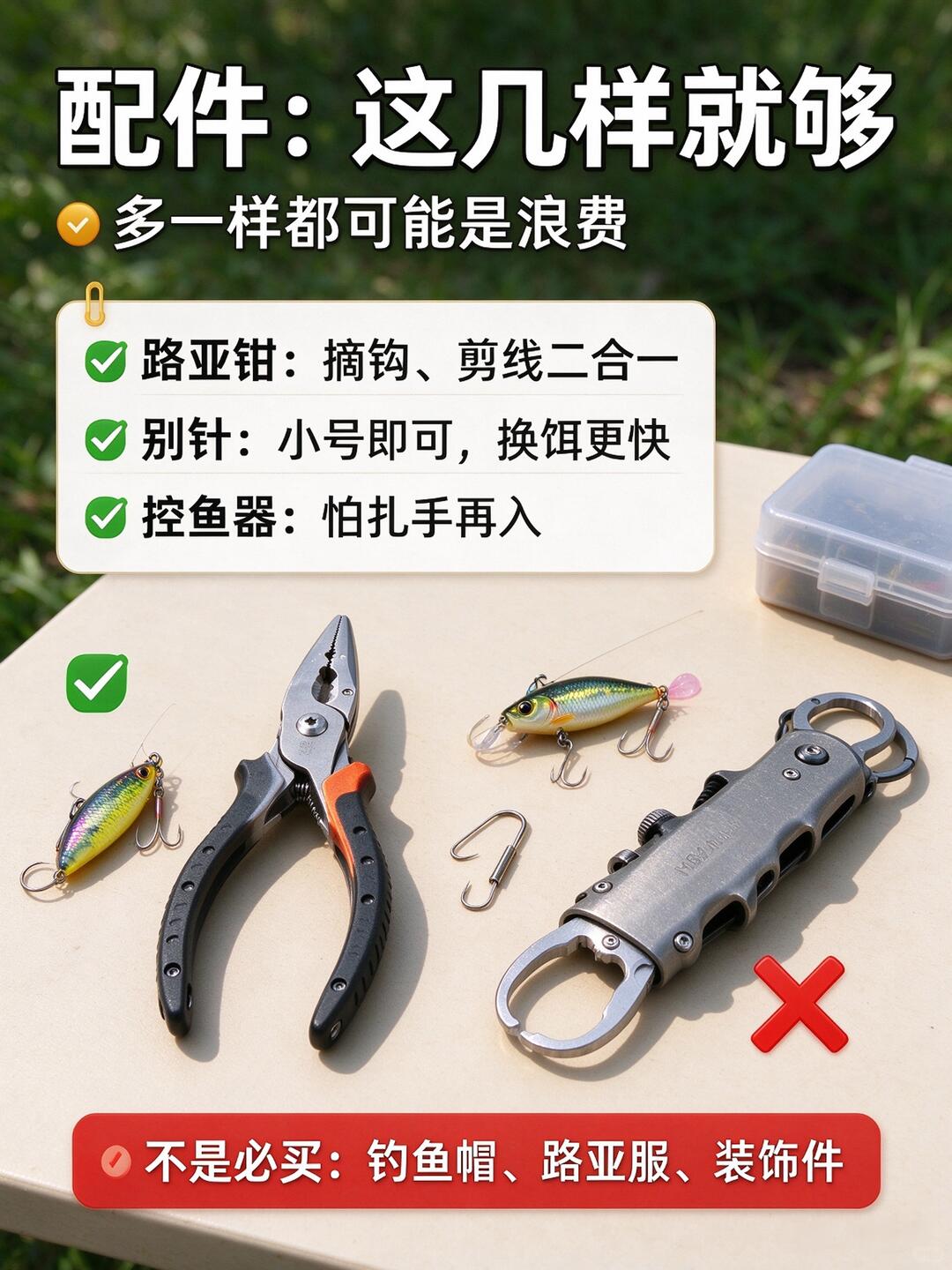 第一次玩路亚｜新手装备别乱买！200元入门方案直接抄作业 · 图片 6