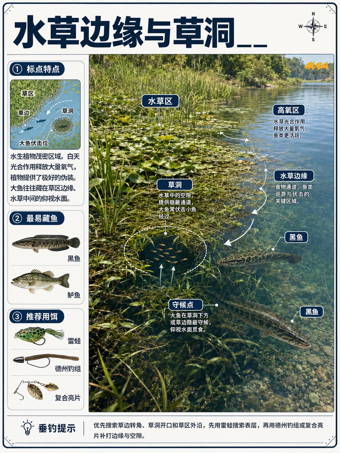 # 路亚新手必看🎣 找对这10个标点，少走一半弯路！ · 图片 7