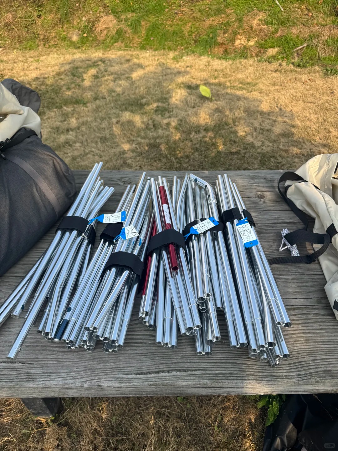⛺两年没打开的帐篷，居然一次就搭好了！ · 图片 2