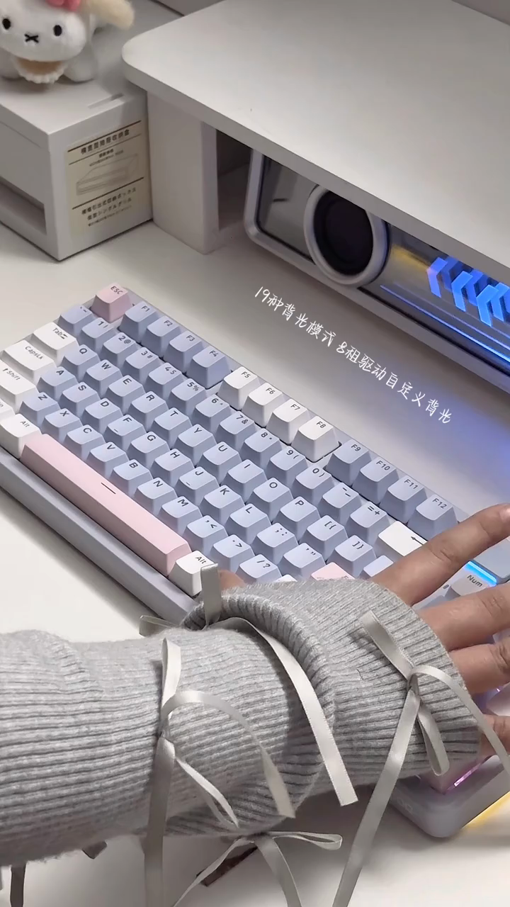 雷柏V700DIY-98｜这套配色也太像莫奈花园了💜 · 图片 7