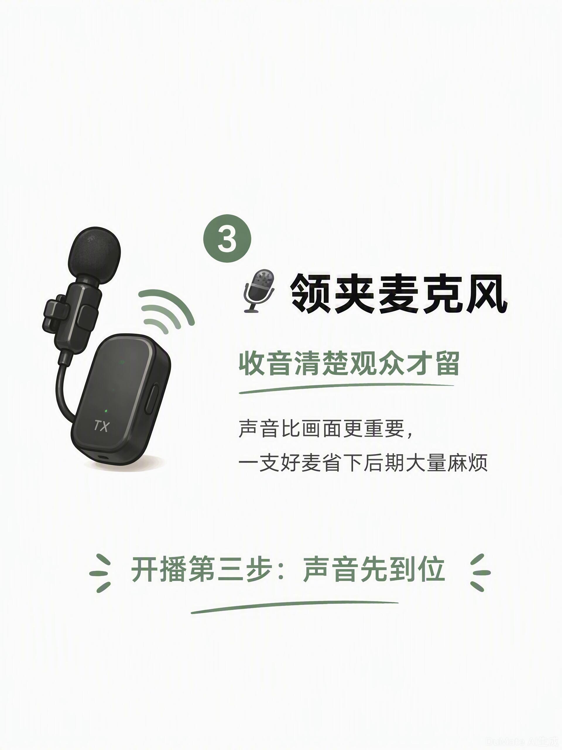 新手口播直播别堆设备，先准备这4样 · 图片 4