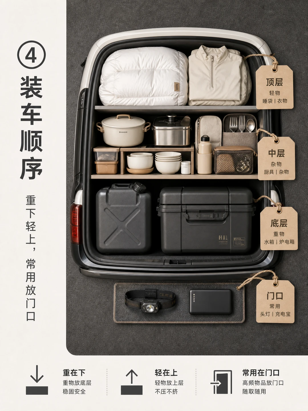 露营收纳术：一个后备箱装下整个营地 · 图片 4