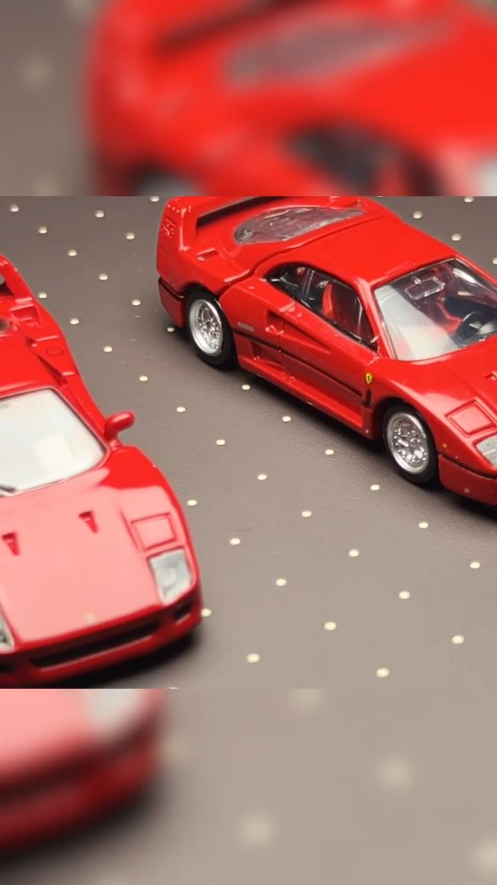 🏎️30多块的法拉利F40怎么选？多美卡VS美驰图！