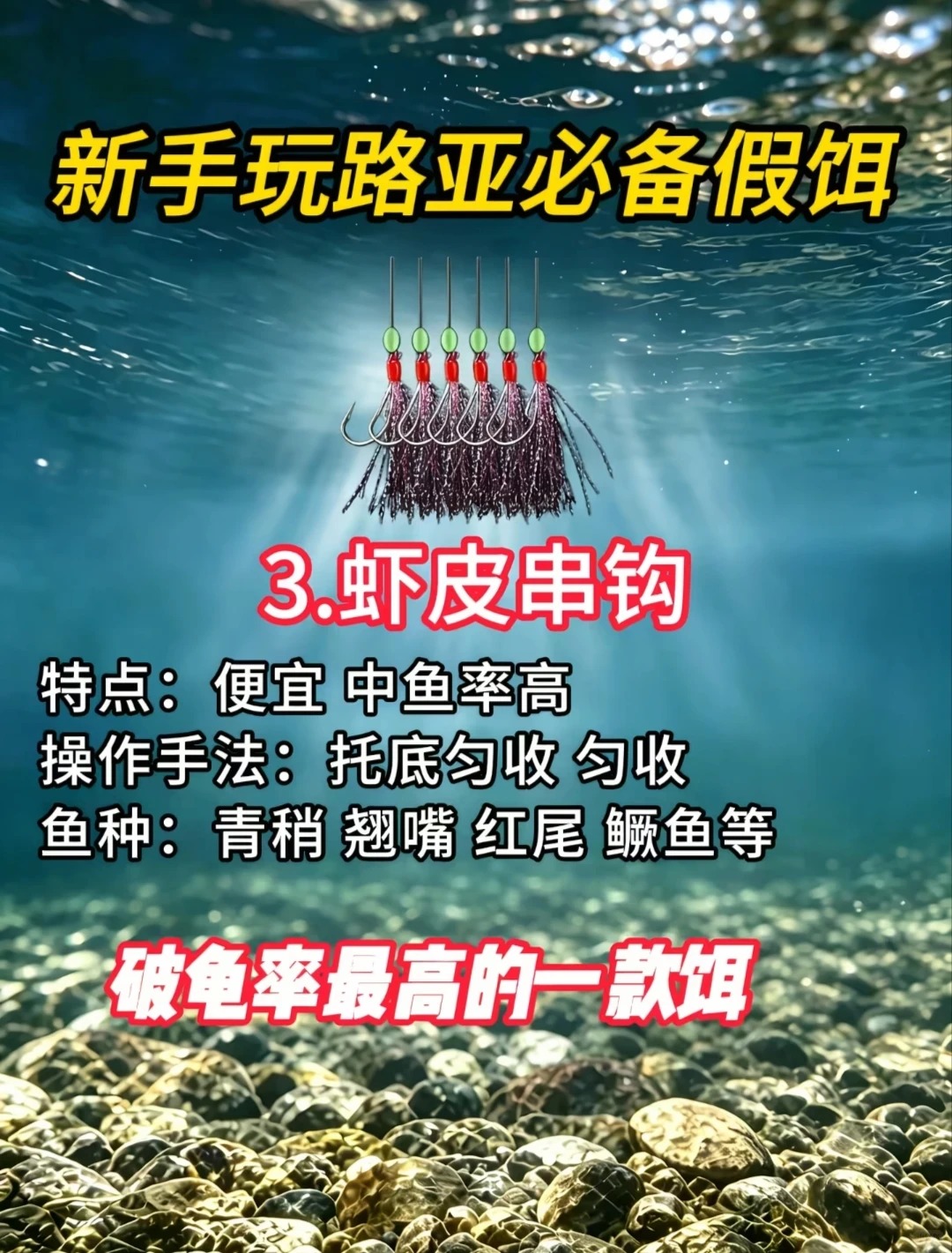 新手路亚必看！这5种假饵建议先认识 · 图片 3