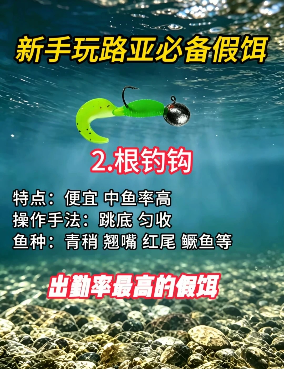 新手路亚必看！这5种假饵建议先认识 · 图片 2