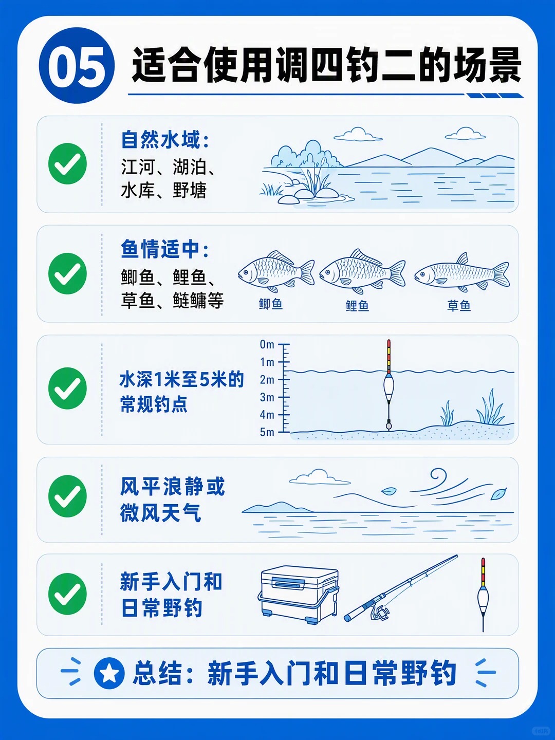 新手调漂总搞不懂？一篇教会你“调四钓二”🔥 · 图片 5