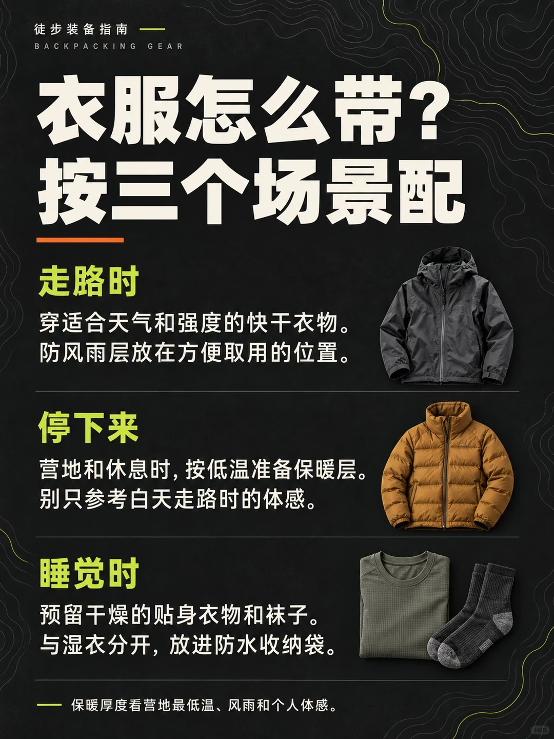 重装徒步装备怎么带？这份清单先收好 · 图片 4