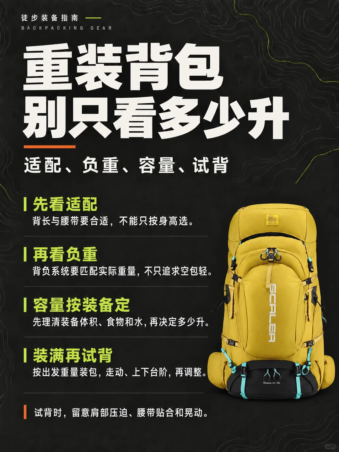 重装徒步装备怎么带？这份清单先收好 · 图片 2