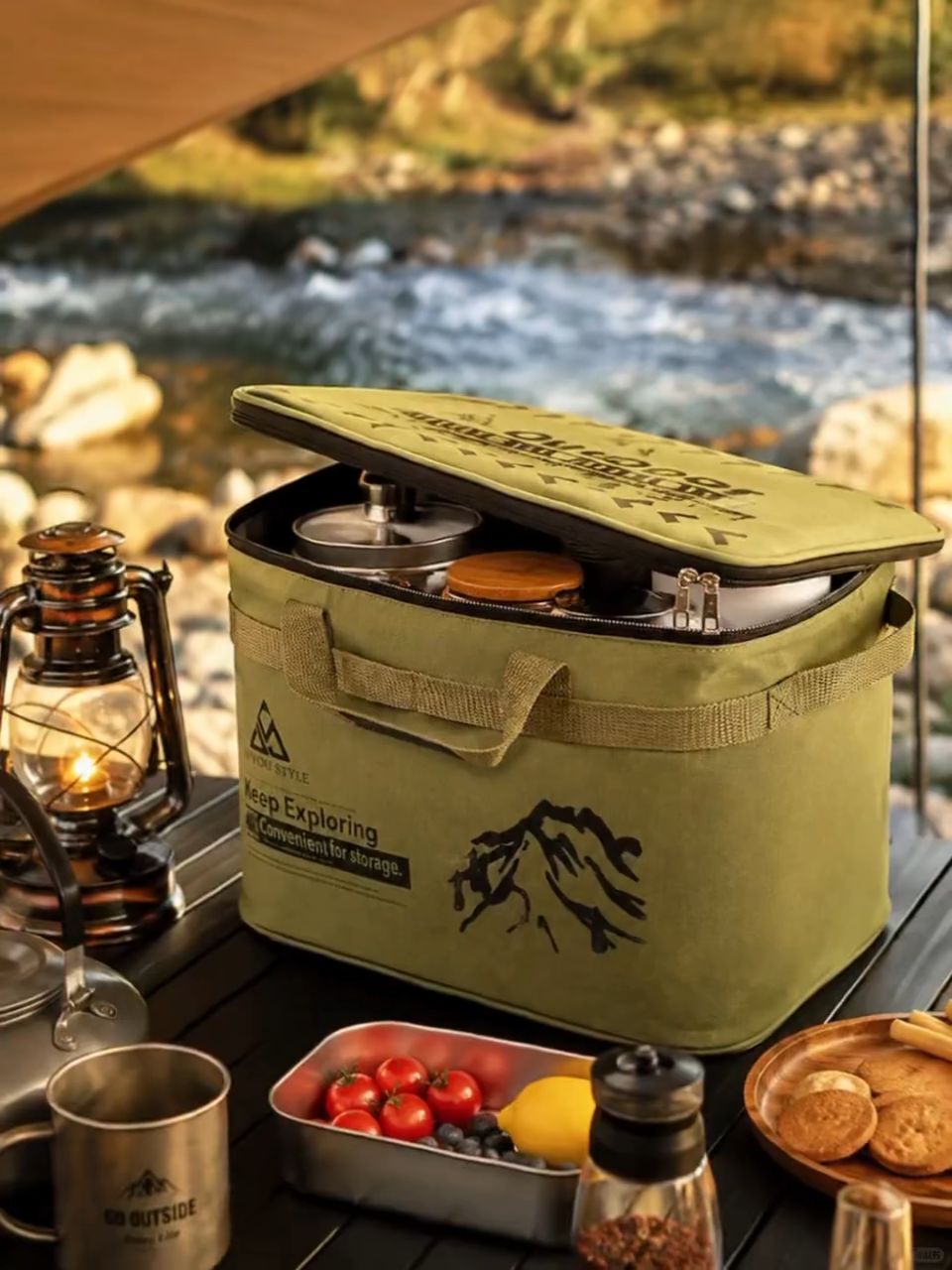 ⛺露营装备越来越多以后，我才发现真正让人头疼的不是带不下，而是**不会收纳