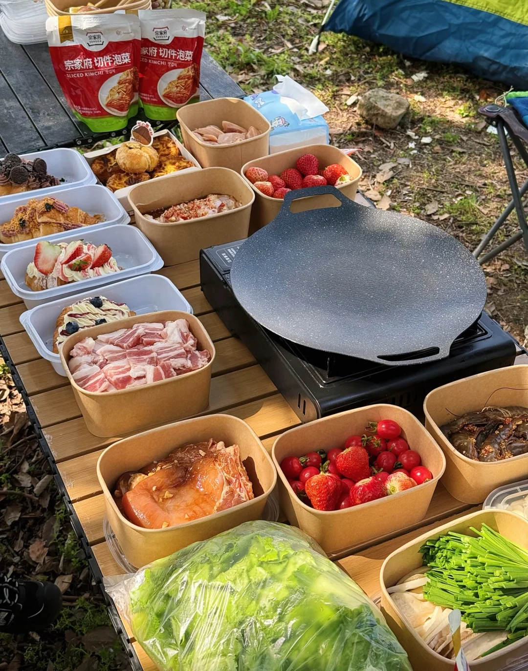 烤肉和露营才是绝配 · 图片 2