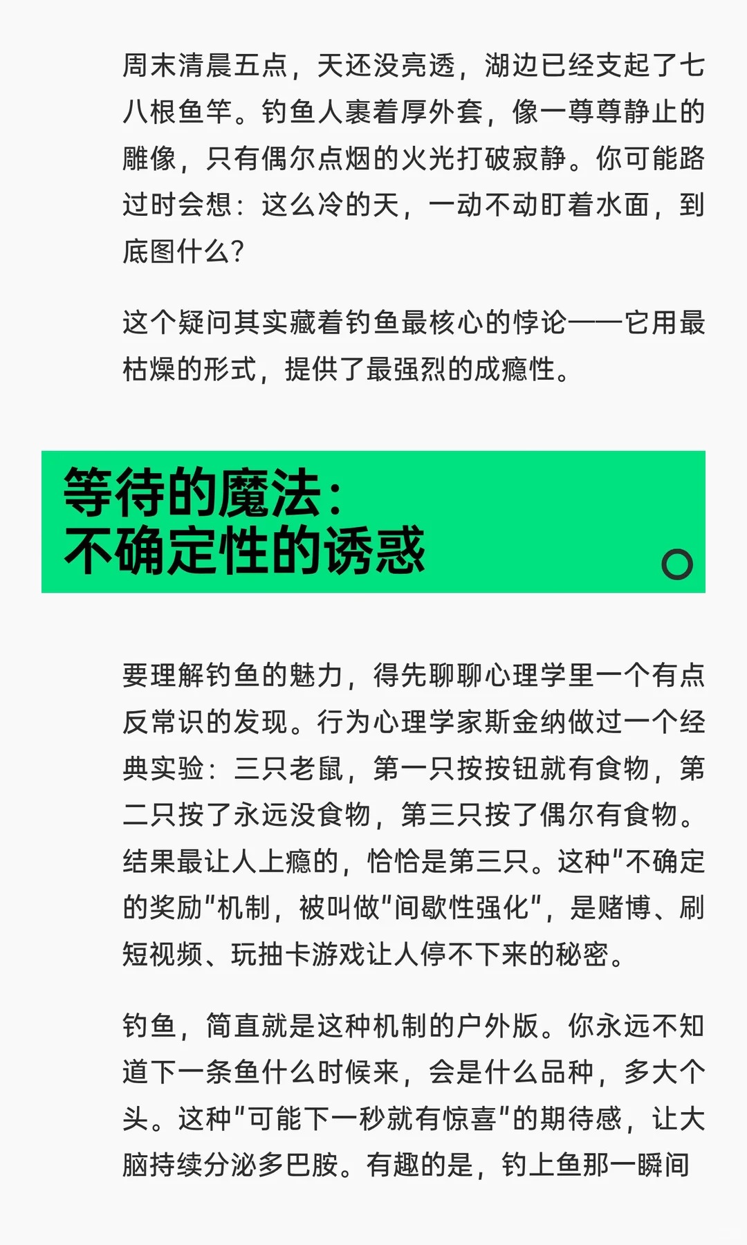 为什么很多男人一旦爱上钓鱼，就很难戒掉？ · 图片 2