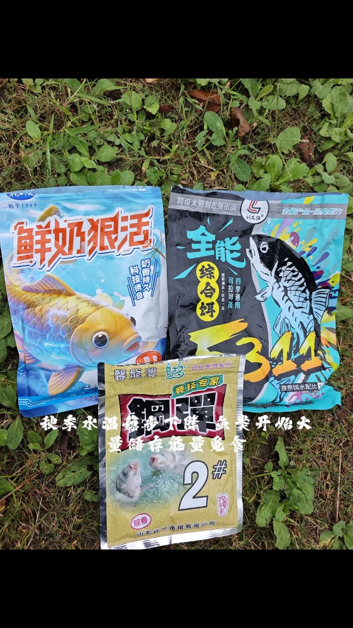 秋季全能爆护配方🎣 水下实测，看看鱼儿有多爱吃！