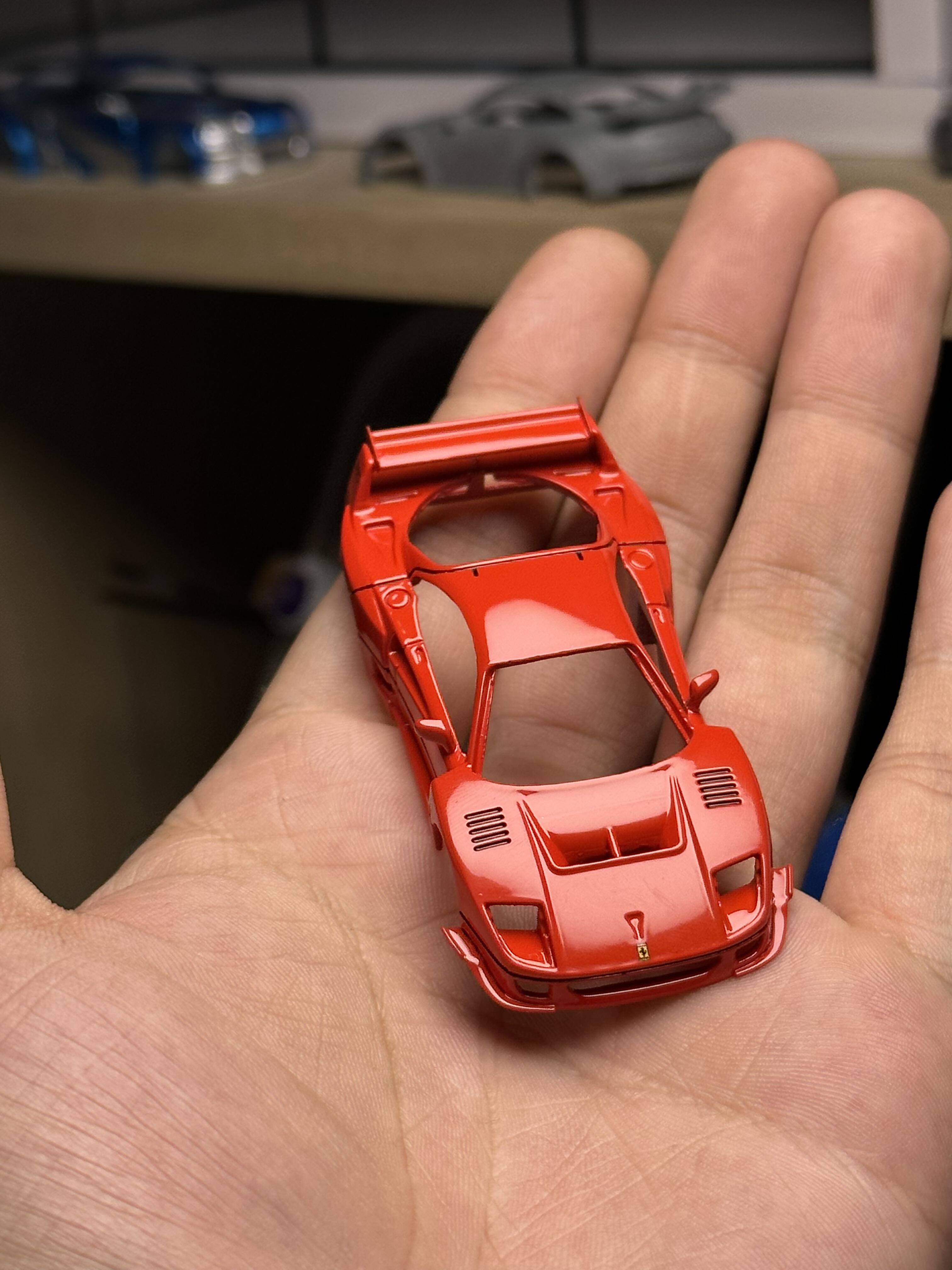 挑战Build Drive 1:64法拉利F40🔥 · 图片 3