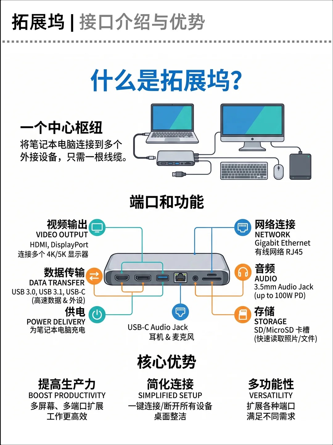 拓展坞科普！接口越多越好？你可能一直没选对！ · 图片 2
