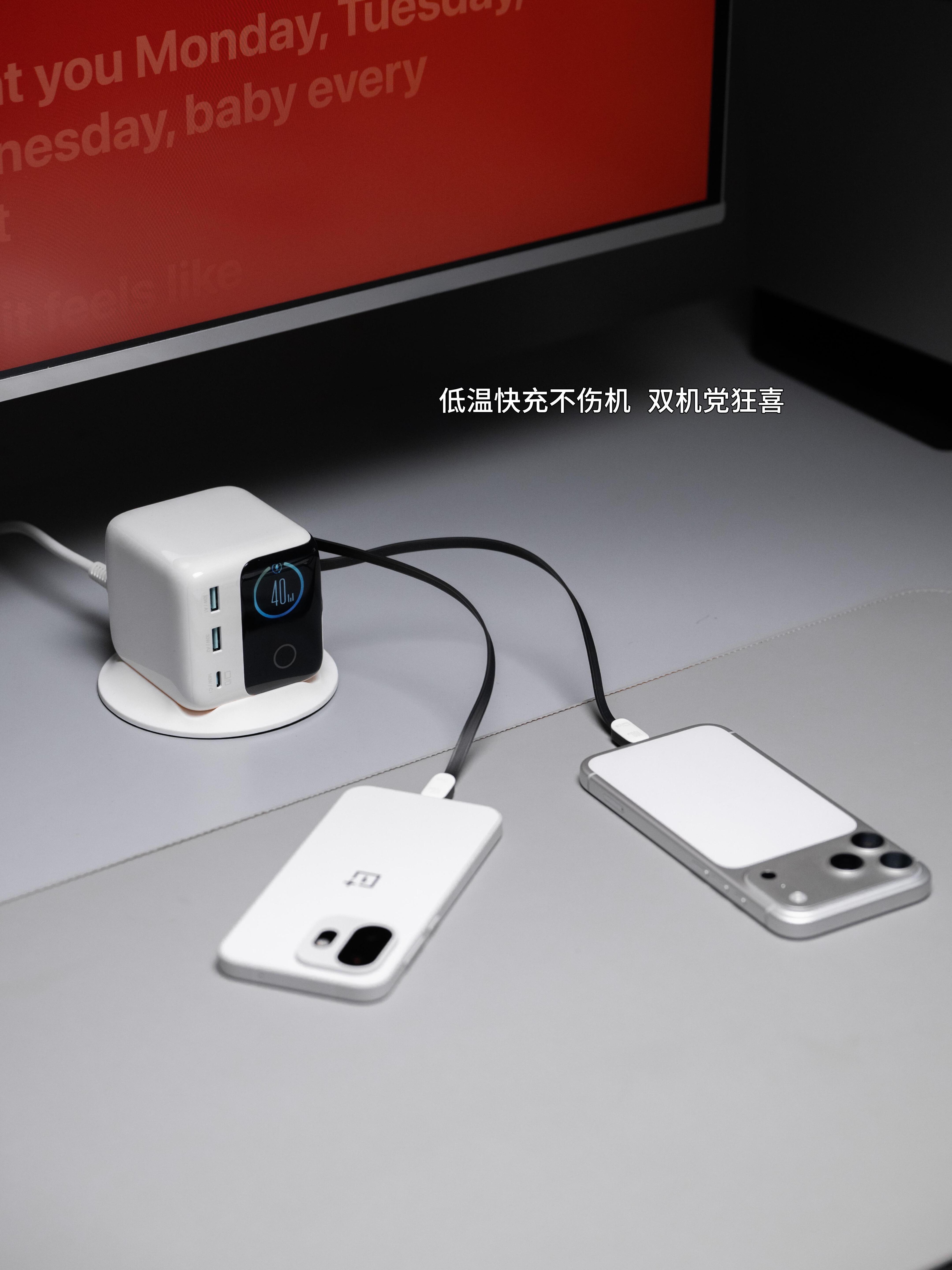 桌面线太乱，最后被伸缩线救了🔋 · 图片 6