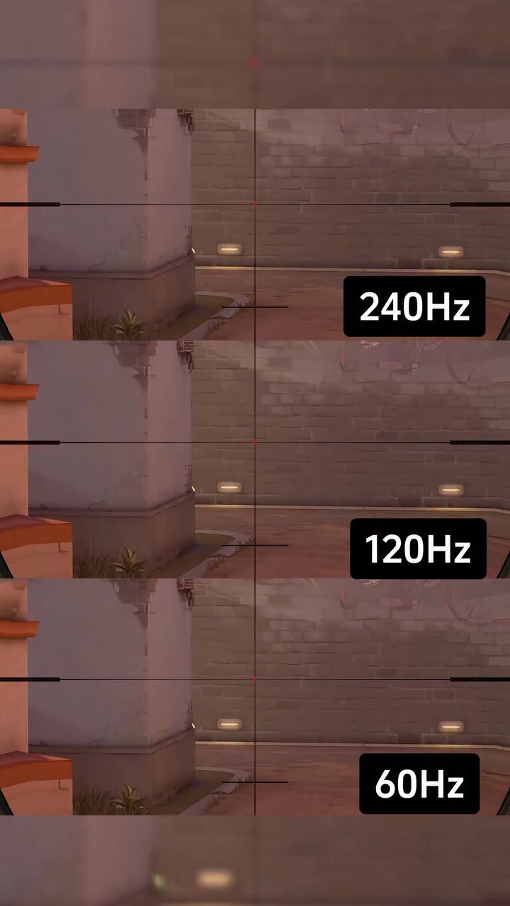60Hz、120Hz、240Hz到底差在哪？高刷游戏体验一次讲清🎮