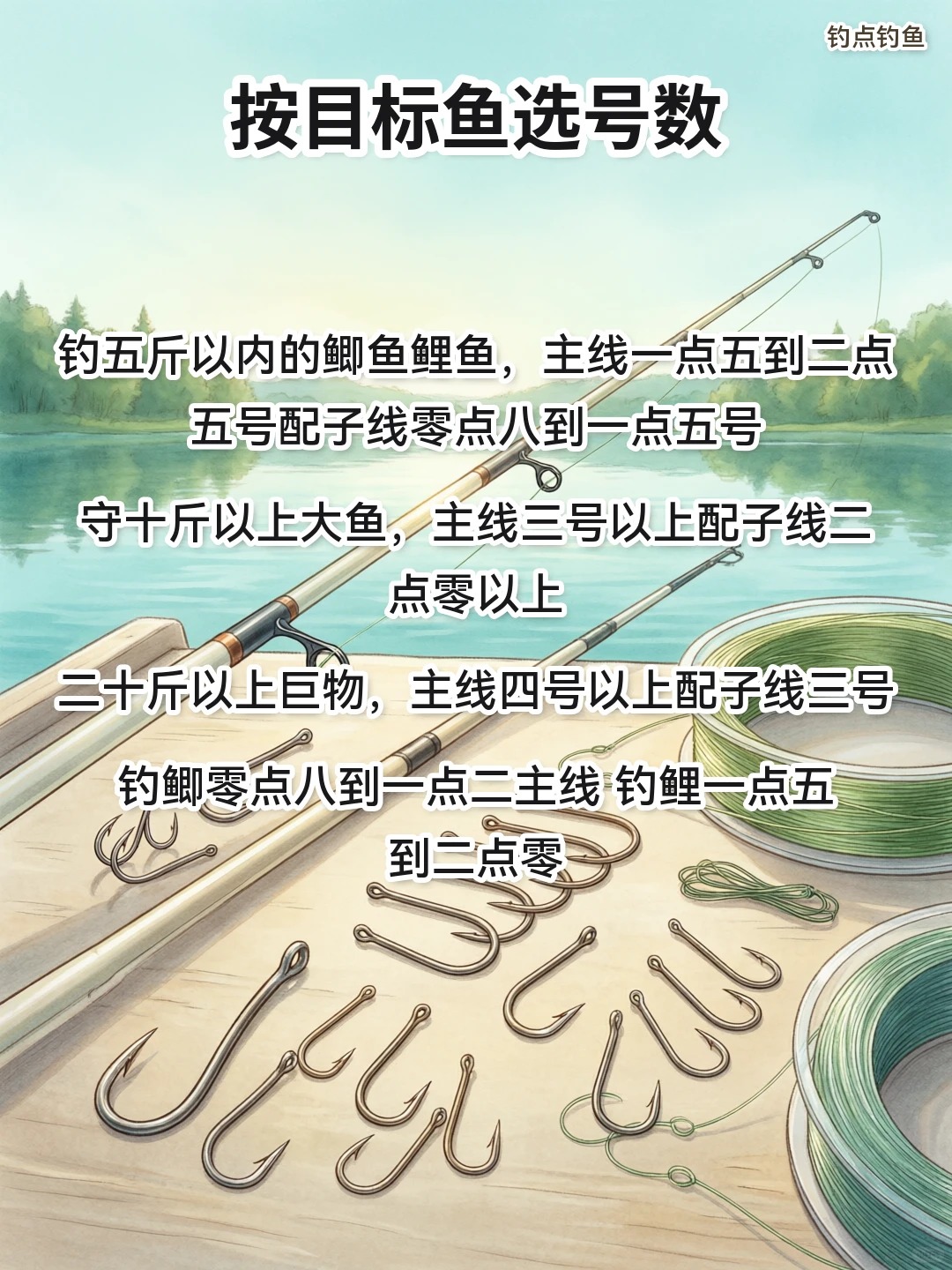 鱼线号数怎么搭？新手一篇搞懂！ · 图片 4