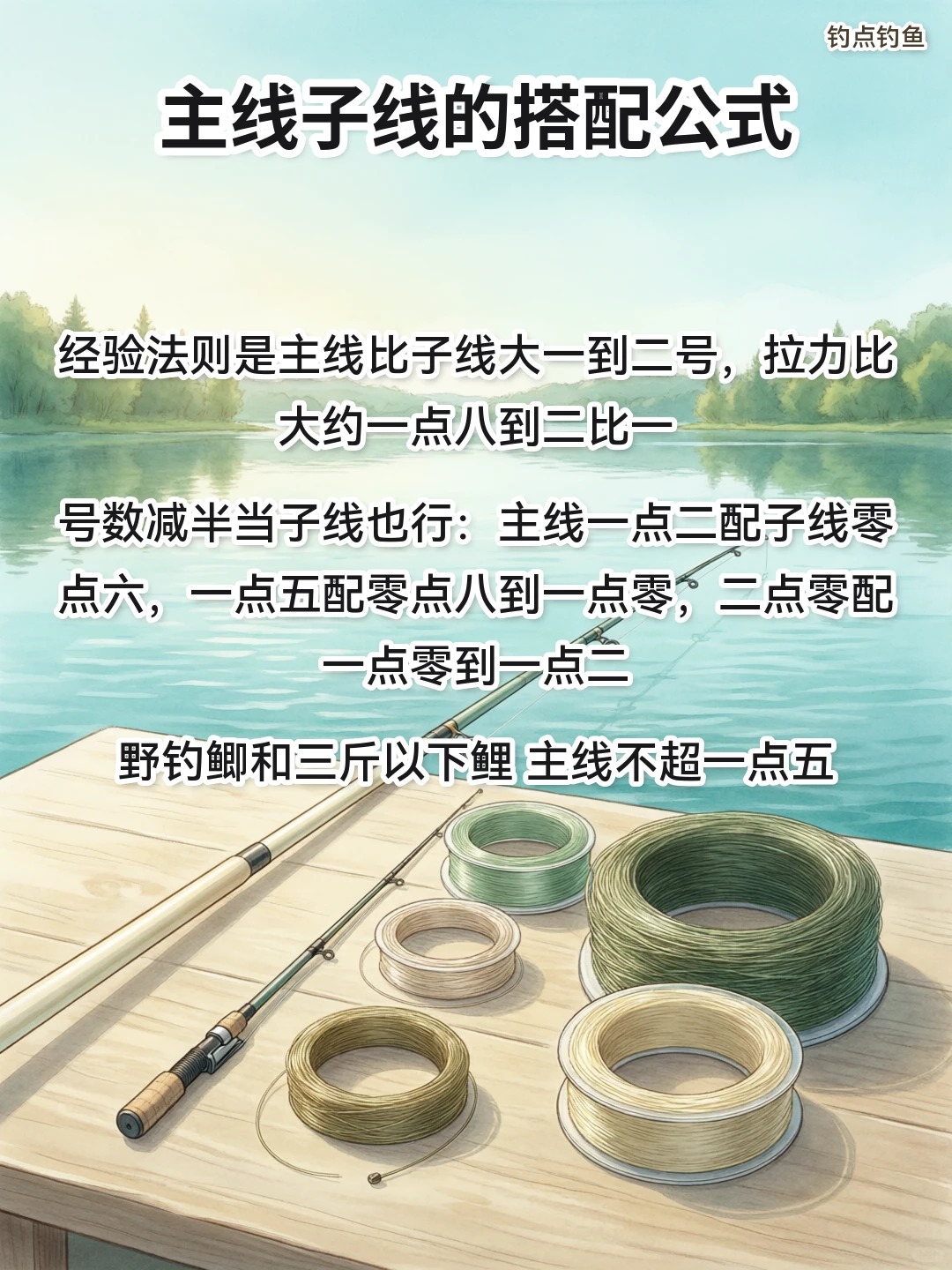 鱼线号数怎么搭？新手一篇搞懂！ · 图片 3