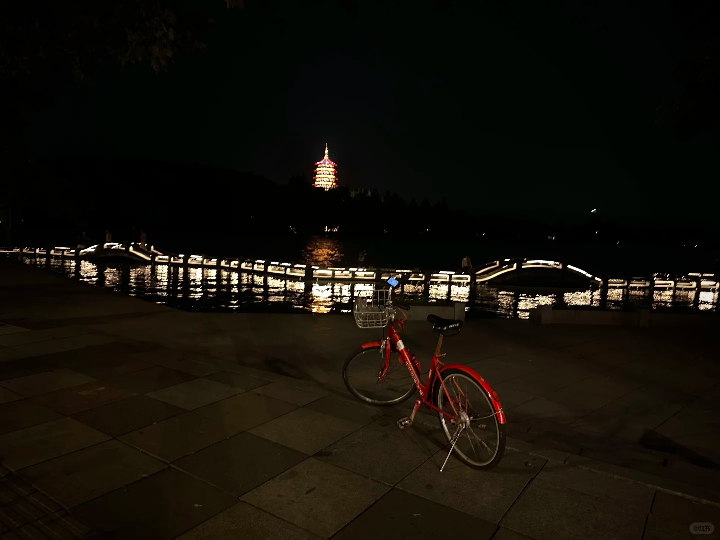 杭州夜骑浪漫天花板！34公里骑出西湖玫瑰线 · 图片 5
