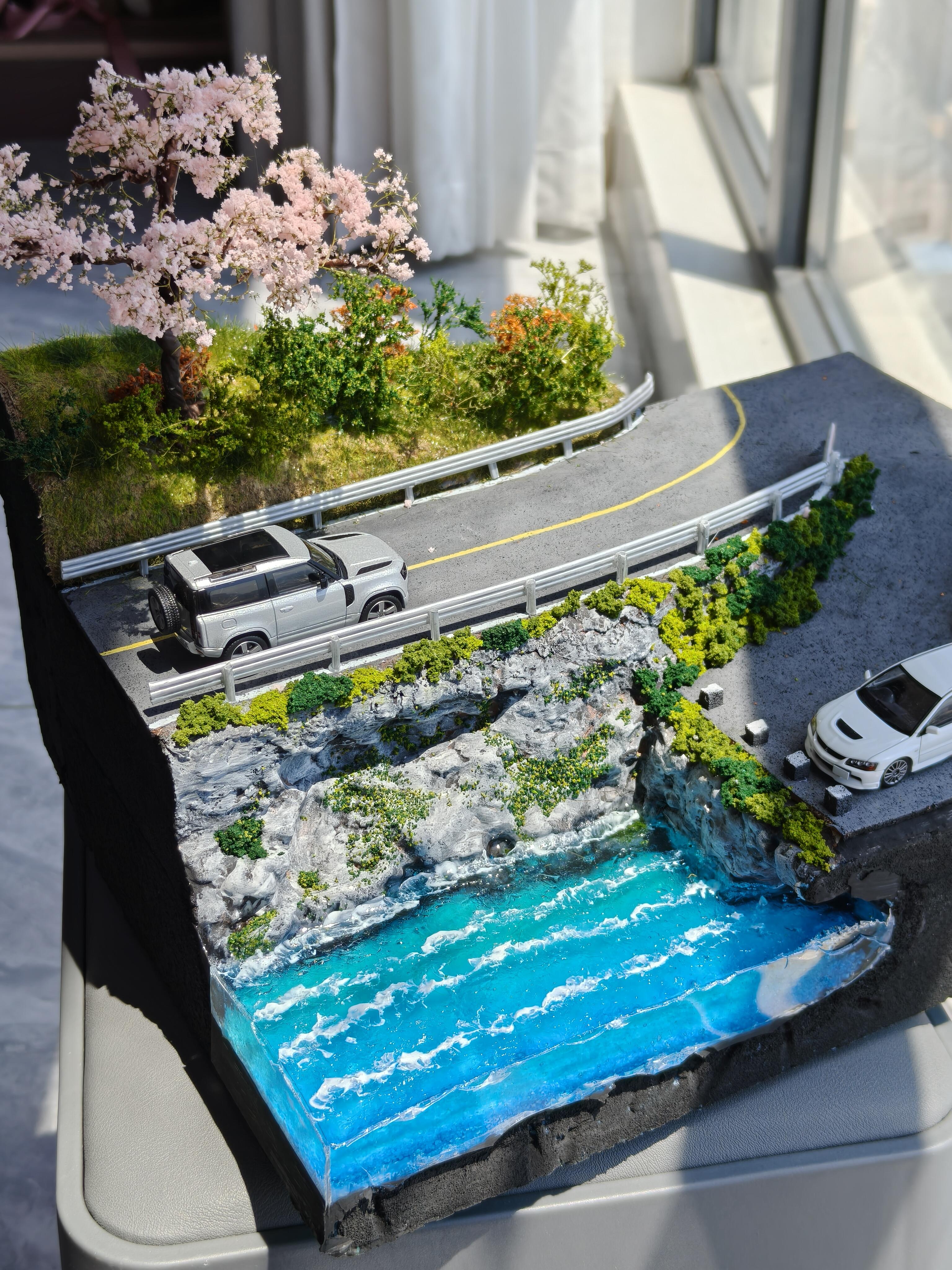 1:64海边公路场景完工🌊 · 图片 4