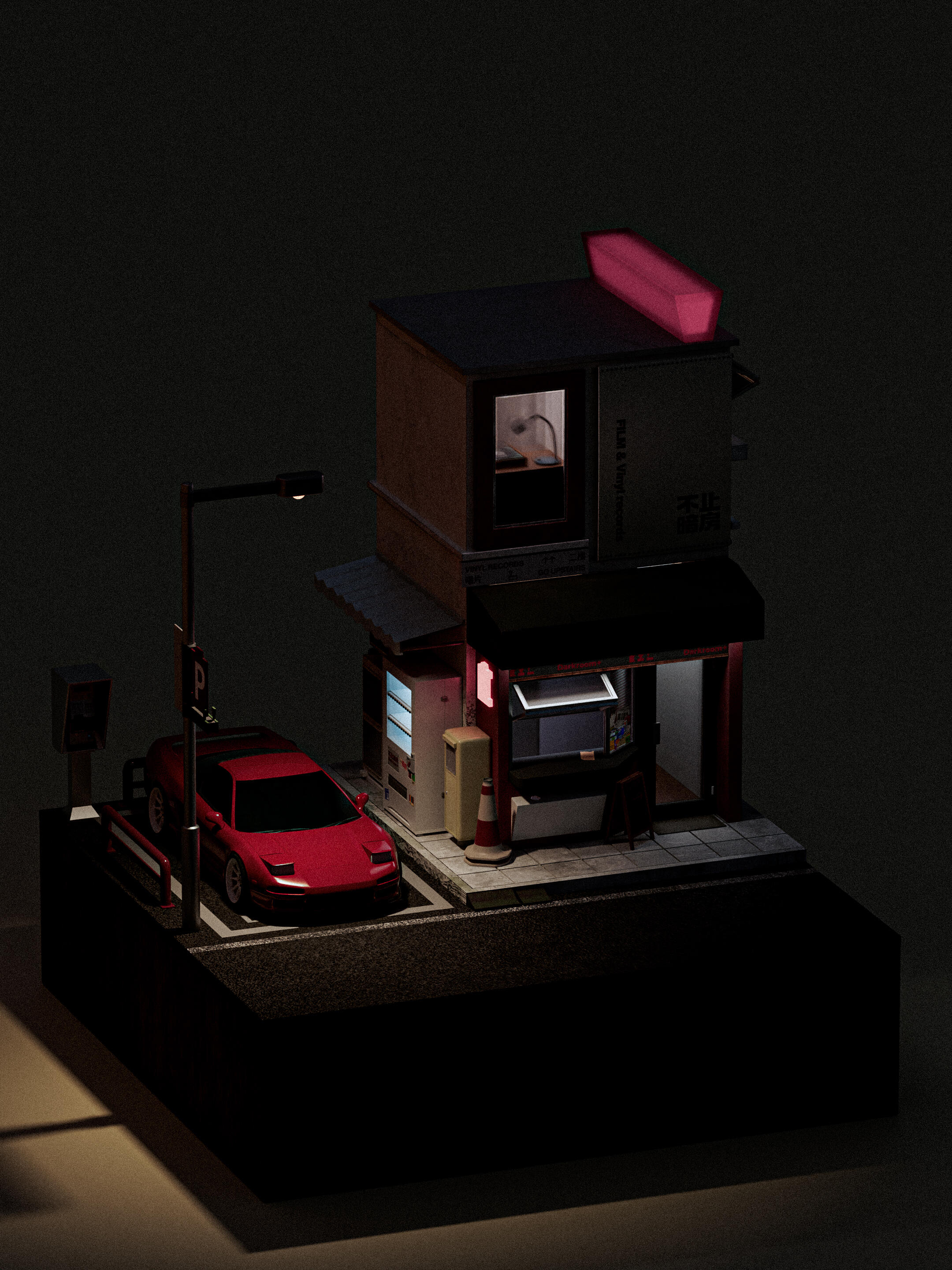 把暗房和唱片店装进1:64微缩世界 · 图片 4