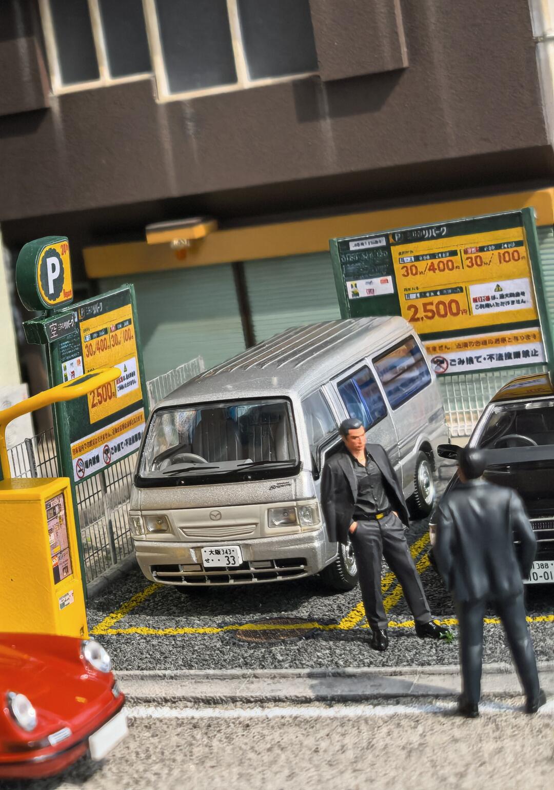 🚗半年时间，终于把这个64比例小停车场拿出来拍了！ · 图片 5