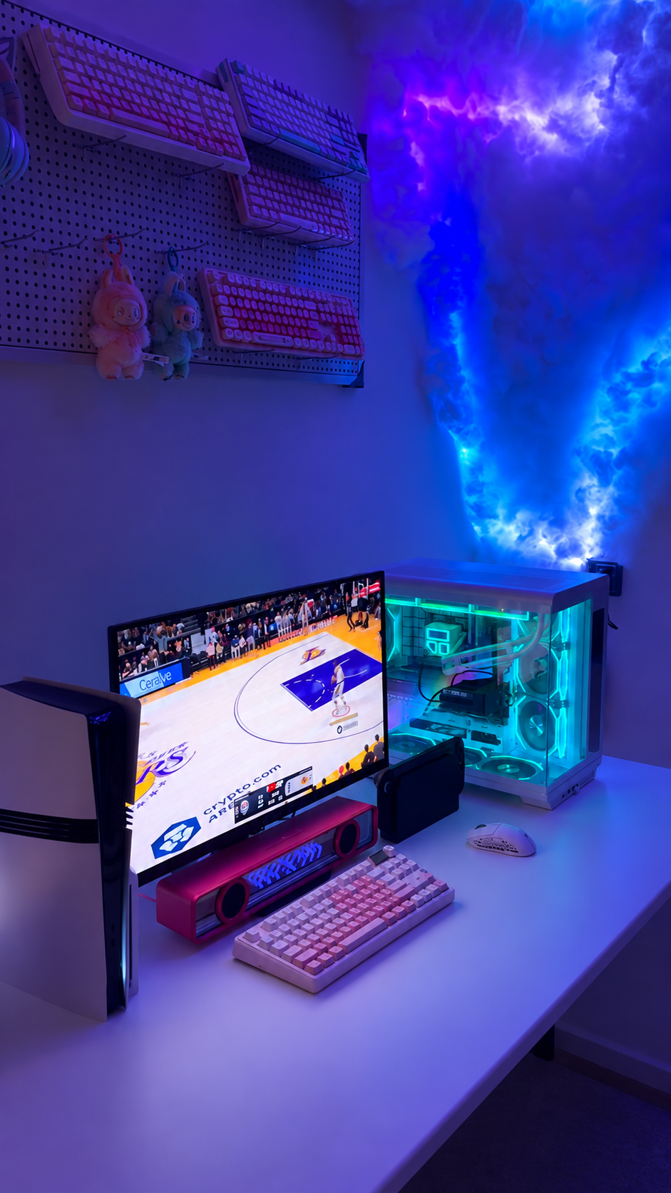 蓝紫色电竞角落，氛围感藏在细节里🎮 · 图片 9