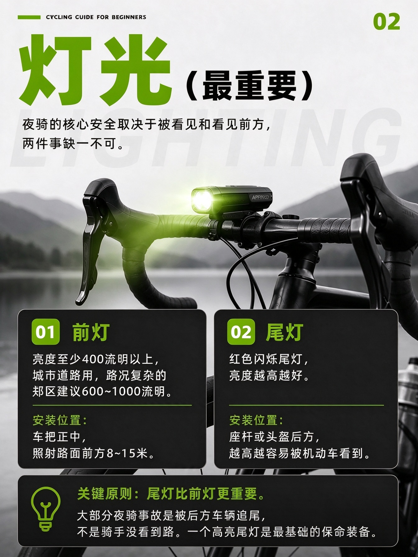 🔥新手夜骑必看｜安全准备清单｜保命干货 · 图片 2