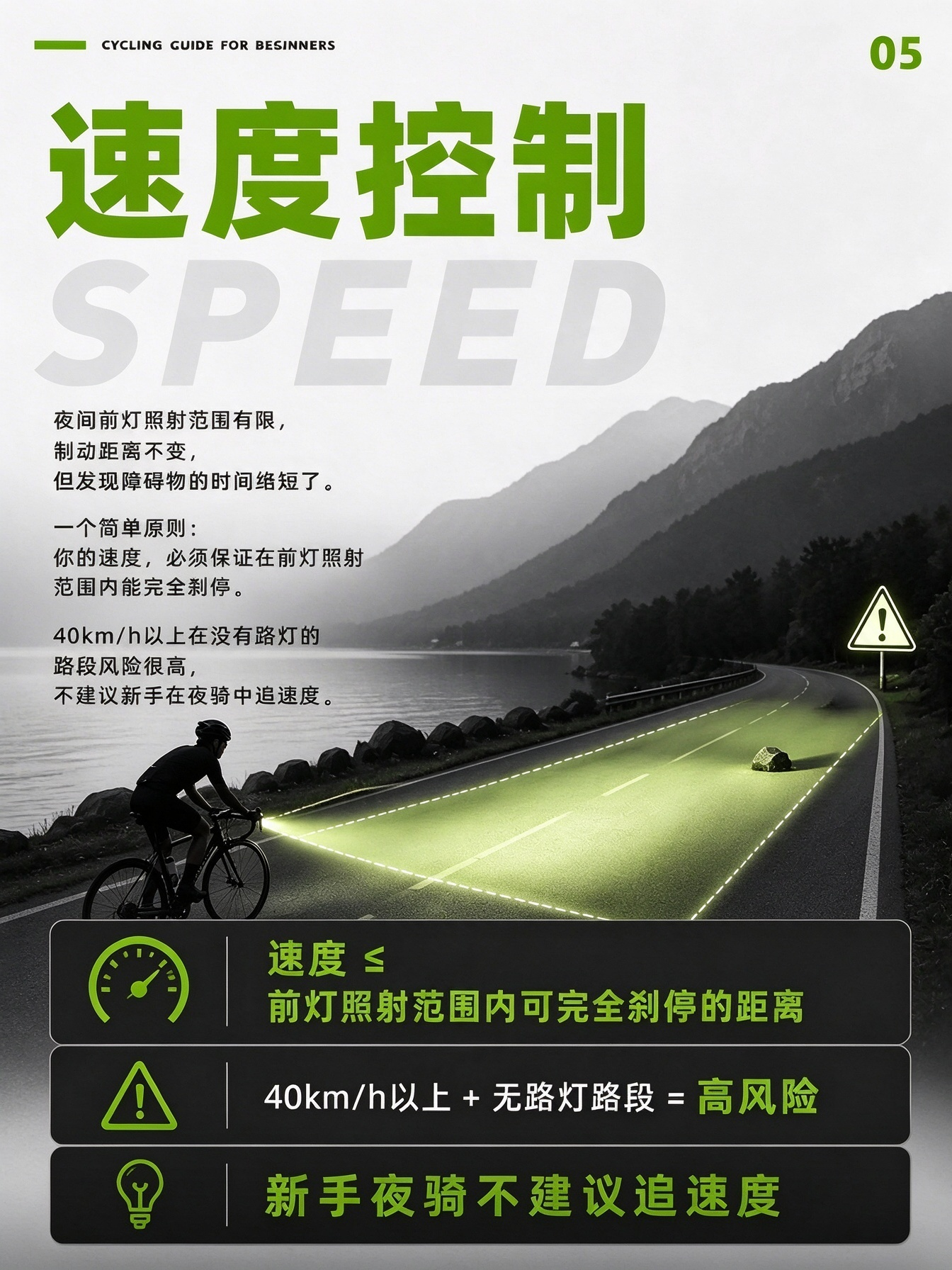 🔥新手夜骑必看｜安全准备清单｜保命干货 · 图片 5