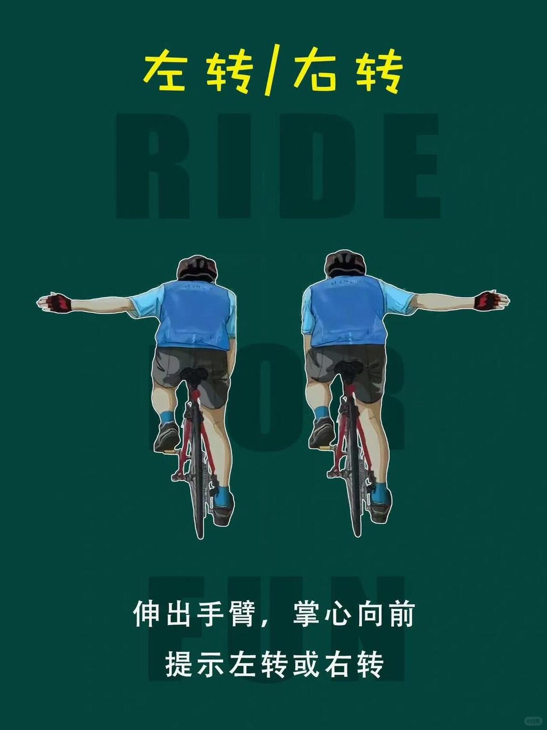 一分钟学会常用骑行手势｜新手跟骑必看！ · 图片 7