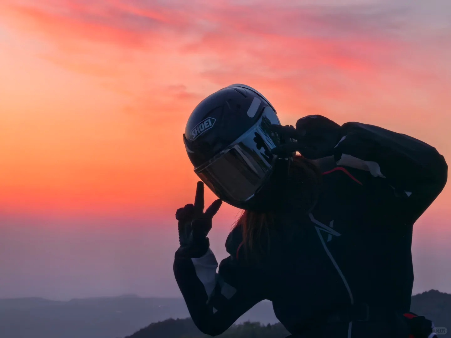 当日出连接山路，我的赛博骑行模式已启动🌅🏍️ · 图片 7
