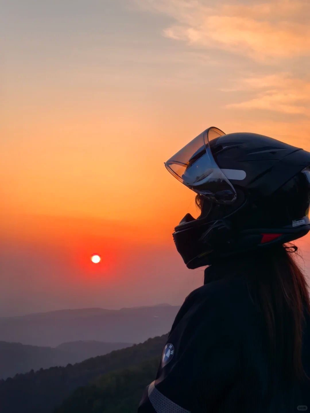 当日出连接山路，我的赛博骑行模式已启动🌅🏍️ · 图片 8