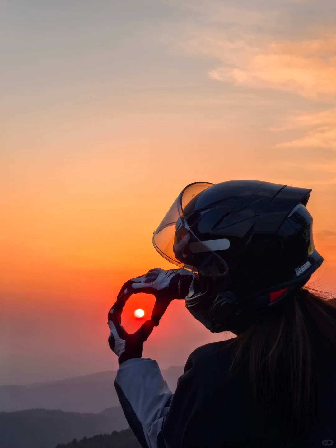 当日出连接山路，我的赛博骑行模式已启动🌅🏍️ · 图片 9