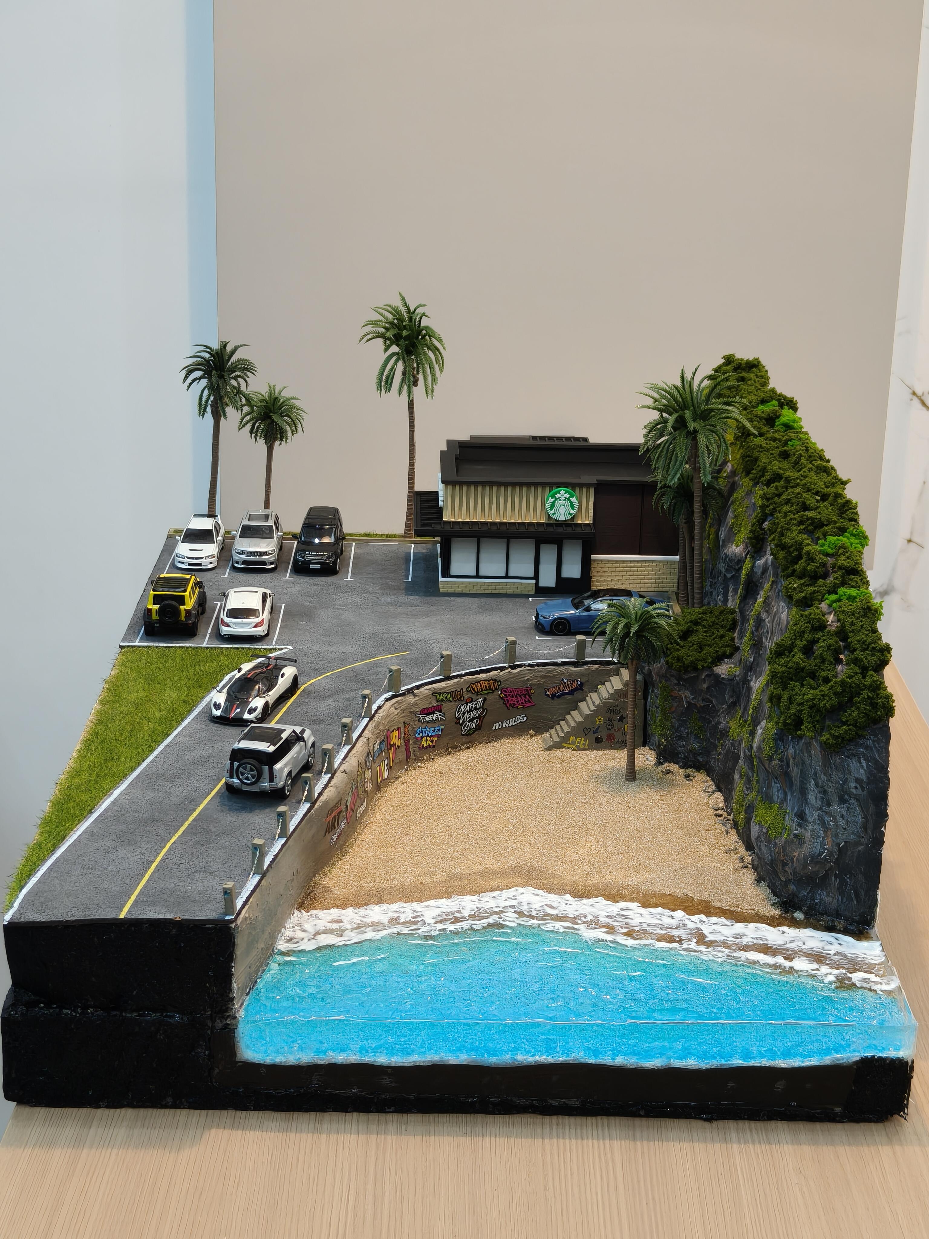 1:64海边沙滩公路场景完工 · 图片 3