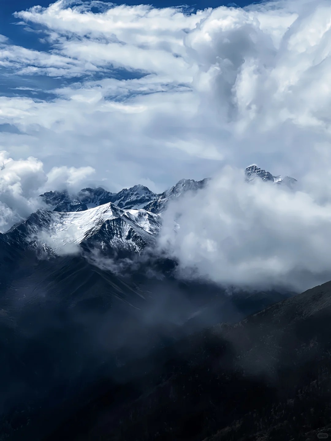 把白色Ninja骑进巴朗山的云海里 · 图片 5