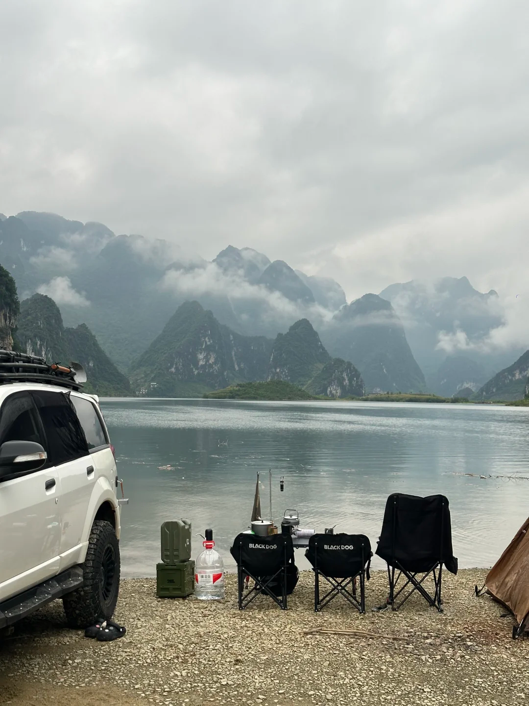 广西小众野营地｜浩坤湖，在山野湖畔扎营🏕️ · 图片 3